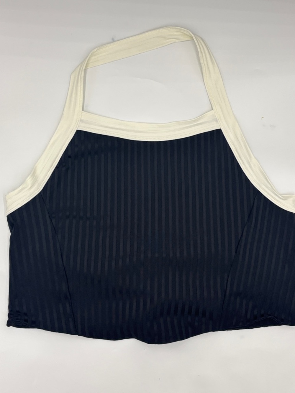 Jordan Flight Poolside Rib Crop Halter Top